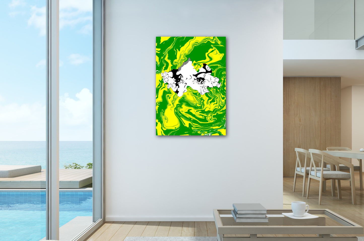Peeping Girl Canvas Print