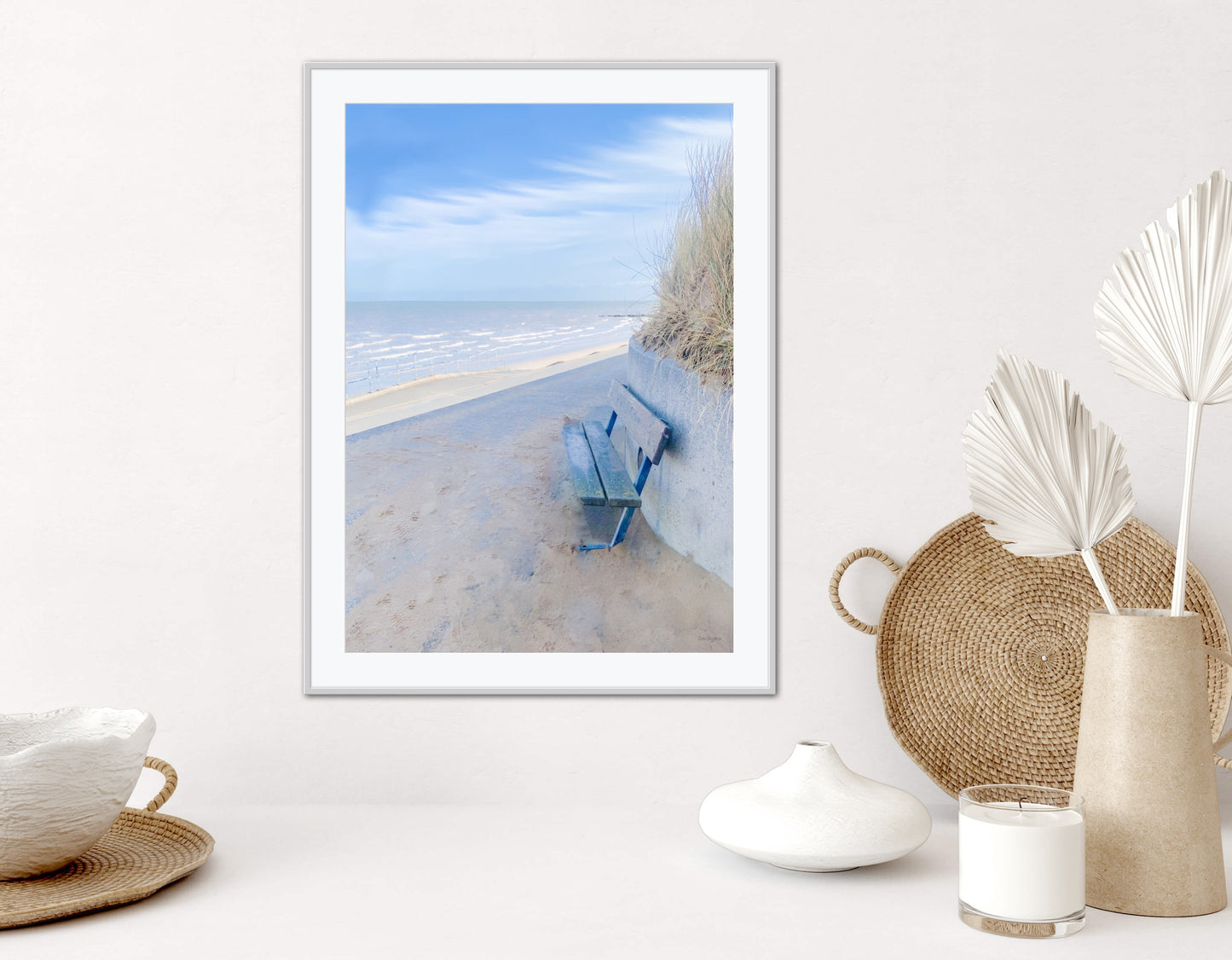 Prestatyn Beach Print Poster John Brython