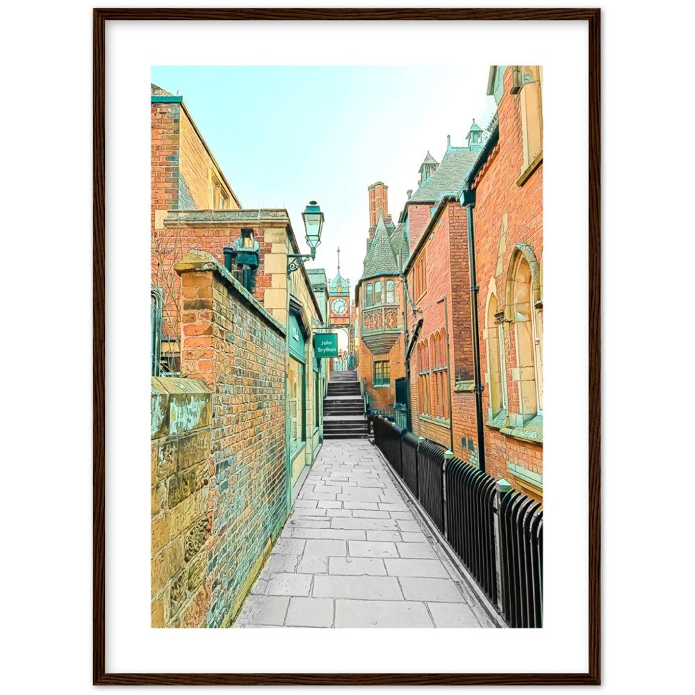 Chester Walls Eastgate Clock Framed Print