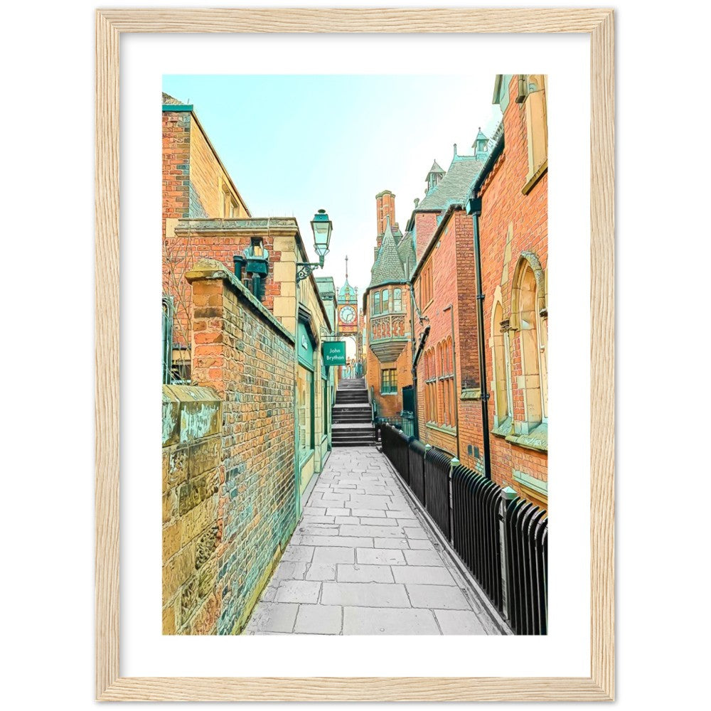 Chester Walls Eastgate Clock Framed Print