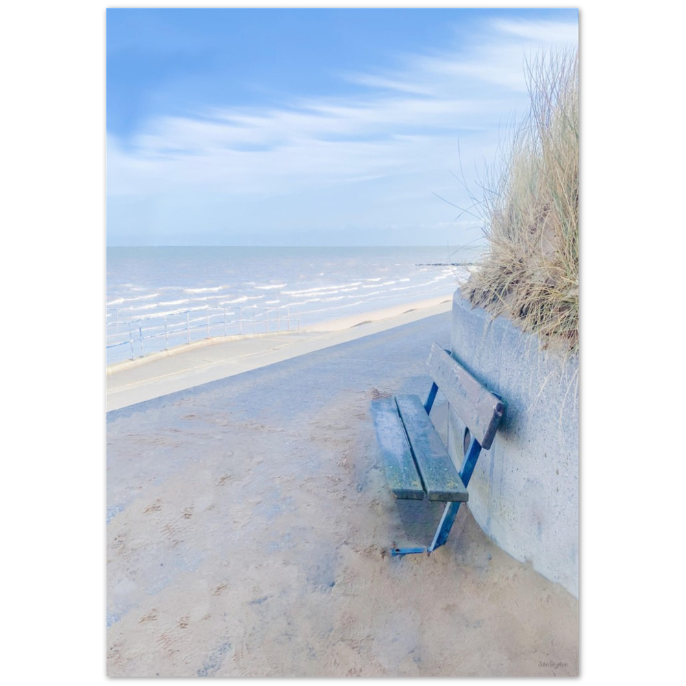 Prestatyn Beach Print Poster John Brython