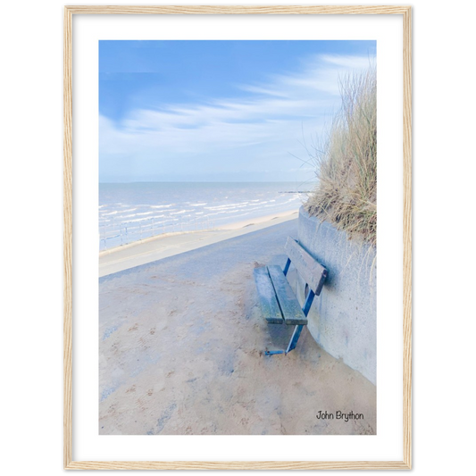 Prestatyn Beach Framed Print Tower Gardens