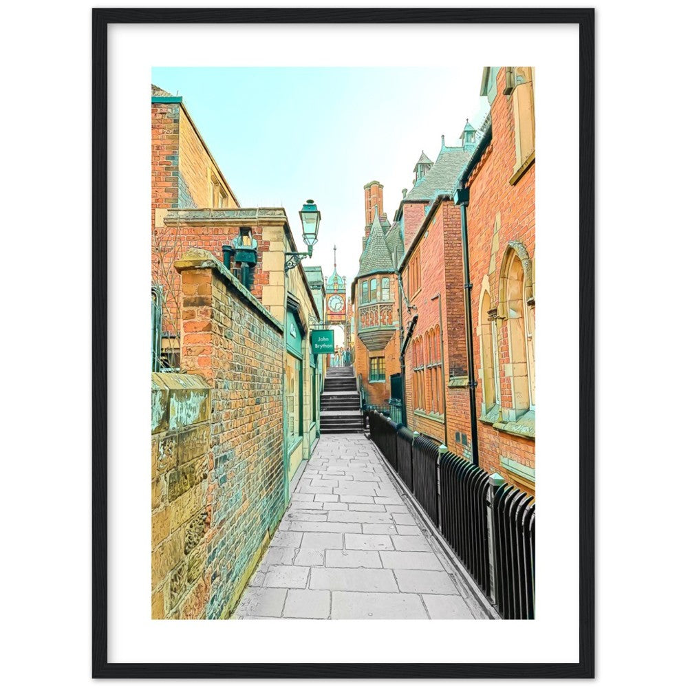 Chester Walls Eastgate Clock Framed Print