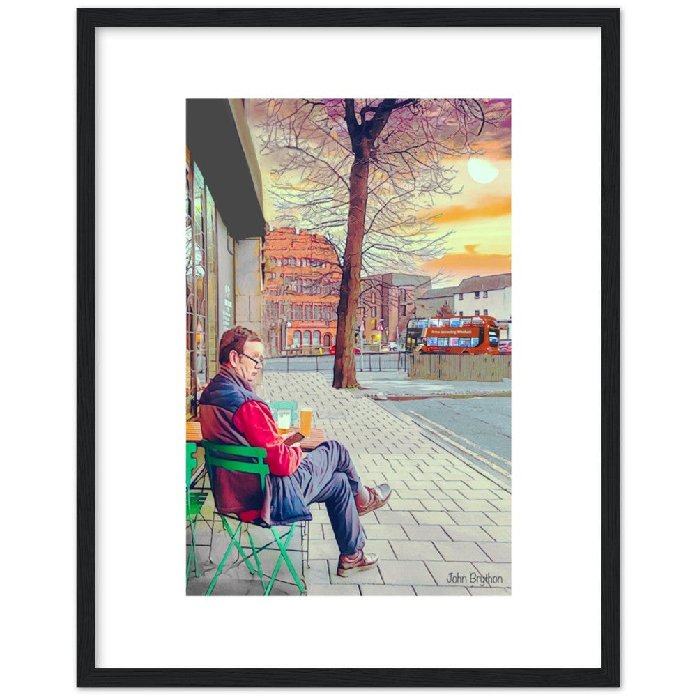Outside Corner House Pub Chester Framed Print