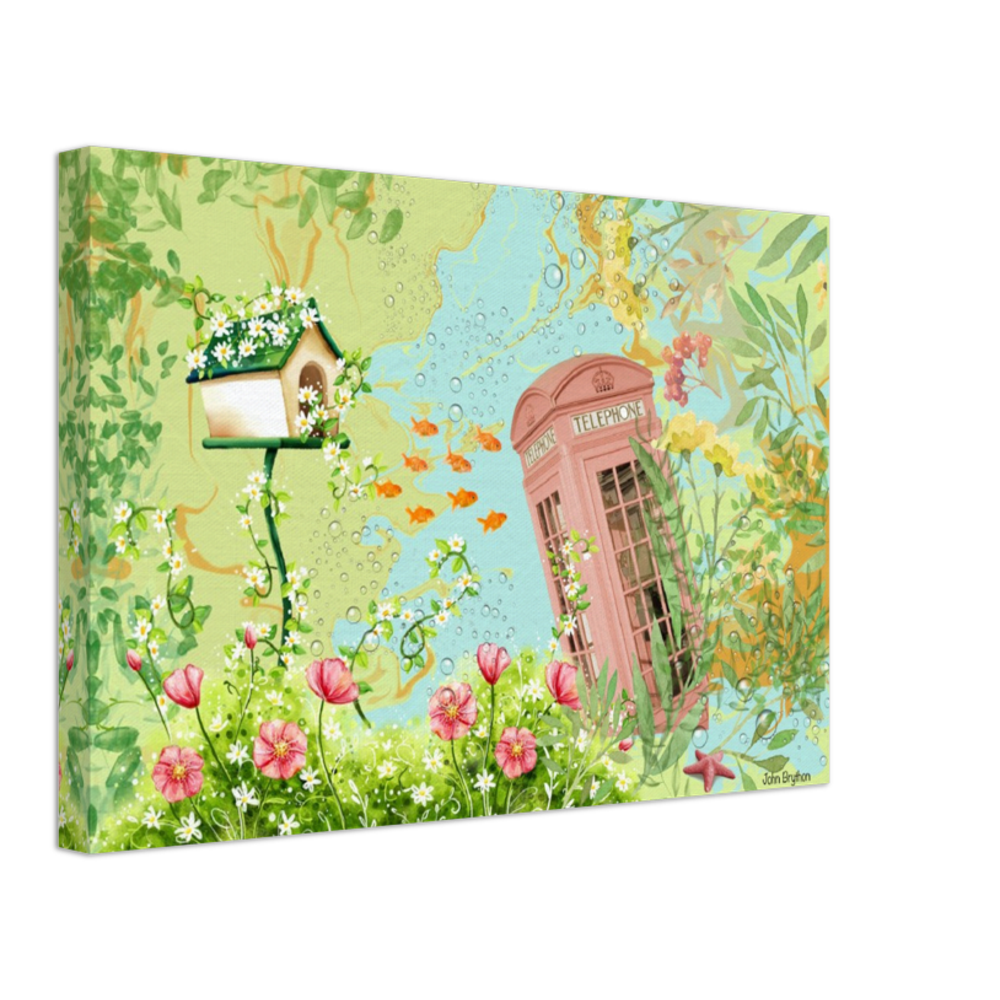 Freya’s Wonder Land Abstract Print Canvas Wall Deco