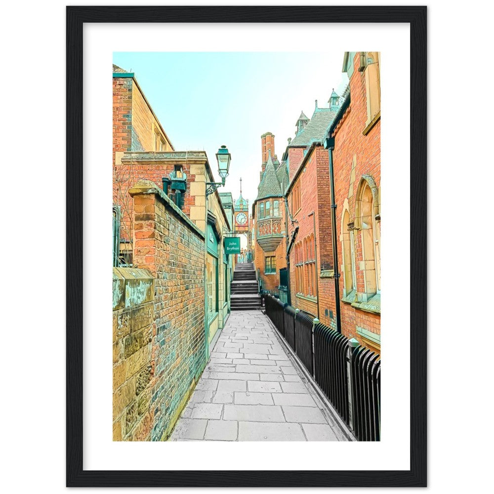 Chester Walls Eastgate Clock Framed Print