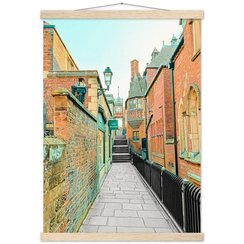Chester Walls Eastgate Clock Poster & Hanger