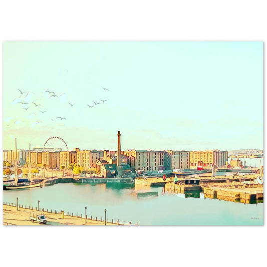 Liverpool Docks Print