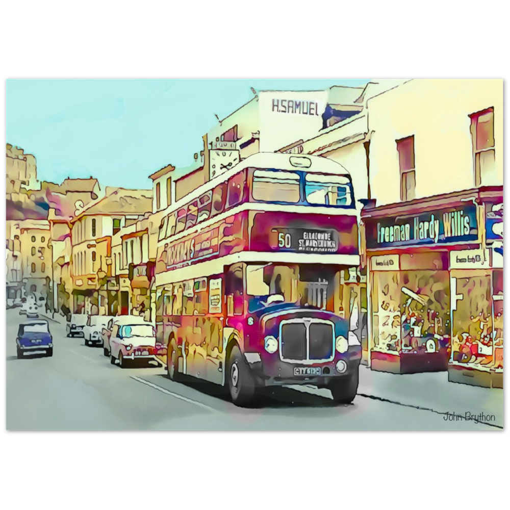 Old Union Street Torquay Print