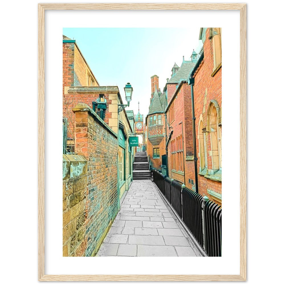 Chester Walls Eastgate Clock Framed Print