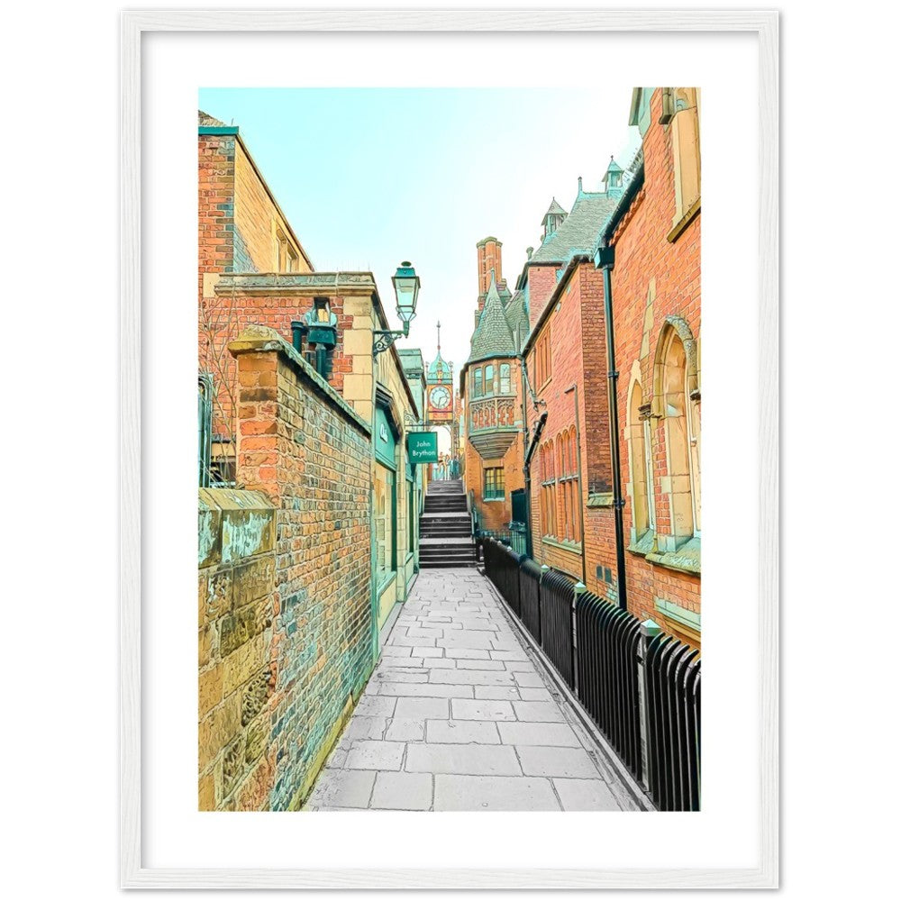 Chester Walls Eastgate Clock Framed Print