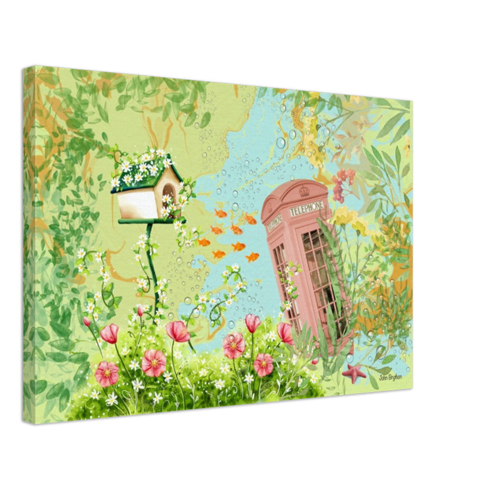 Freya’s Wonder Land Abstract Print Canvas Wall Deco