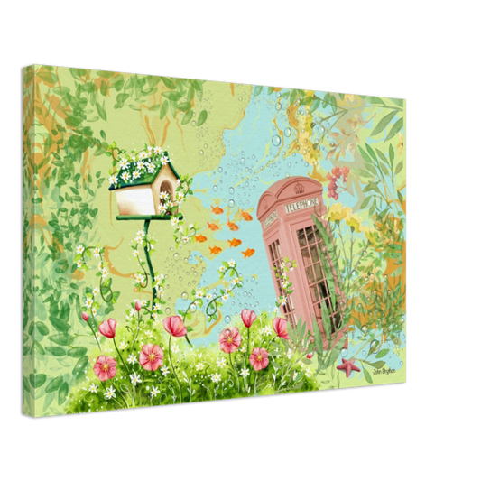 Freya’s Wonder Land Abstract Print Canvas Wall Deco