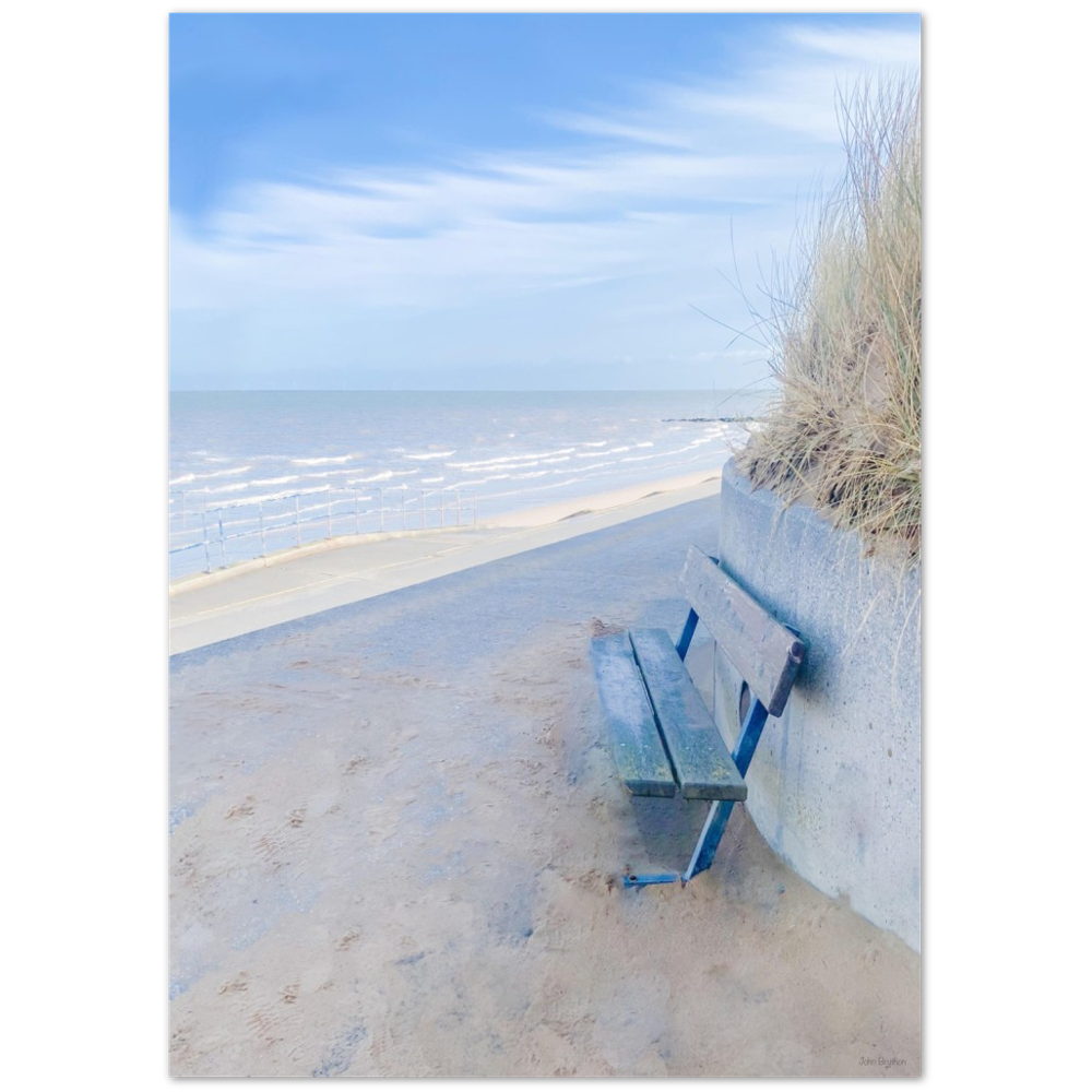 Prestatyn Beach Print Poster John Brython