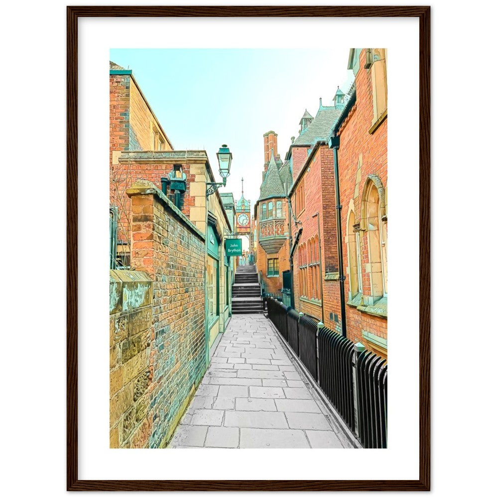 Chester Walls Eastgate Clock Framed Print