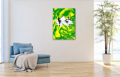 Peeping Girl Canvas Print