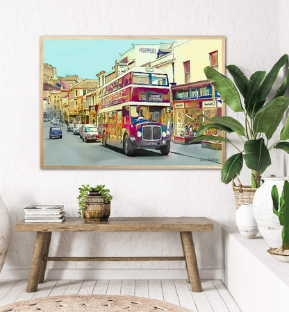 Old Union Street Torquay Print