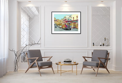 Old Union Street Torquay Print