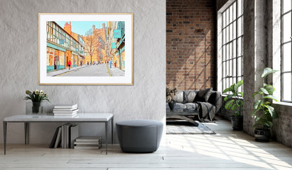 Chester Cathedral Street Art