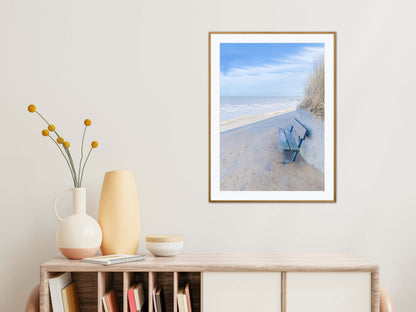 Prestatyn Beach Print Poster John Brython