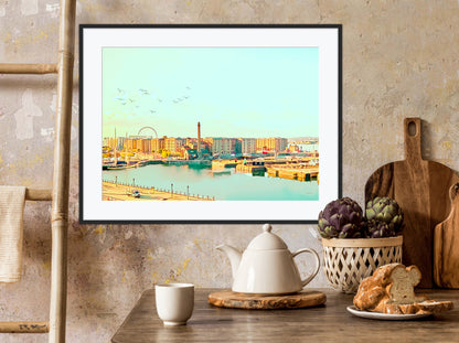 Liverpool Docks Print