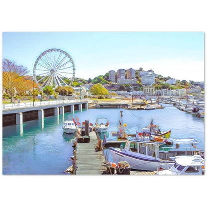 Torquay  Marina Devon by John Brython 