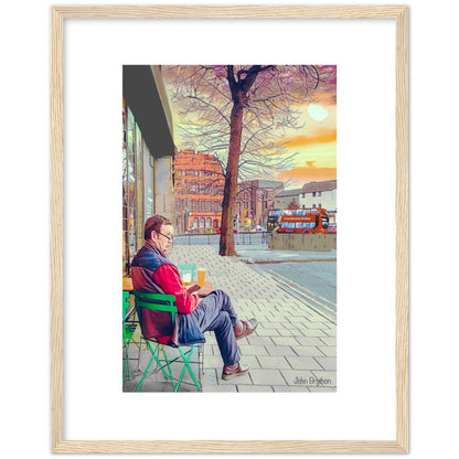 Outside Corner House Pub Chester Framed Print