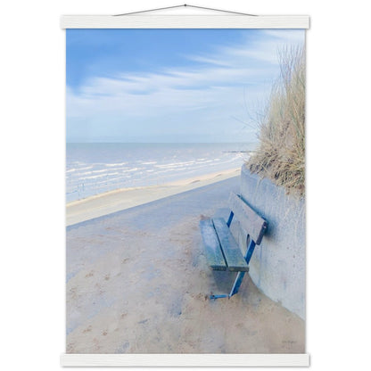 Prestatyn Beach Poster & Hanger