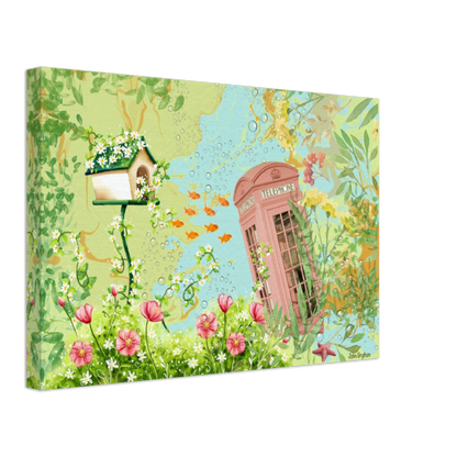 Freya’s Wonder Land Abstract Print Canvas Wall Deco