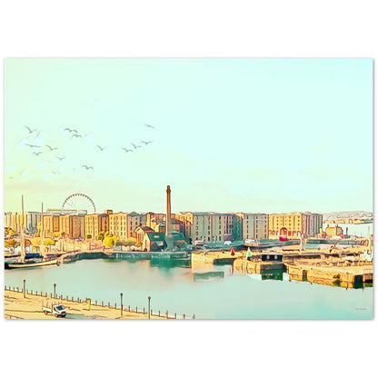 Liverpool Docks Print