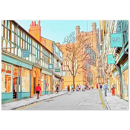 Chester Cathedral Street Art