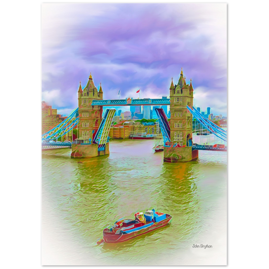 London Tower Bridge, River Thames Poster