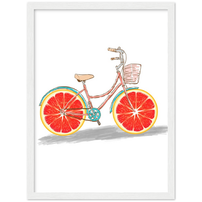 Framed Fruit Print Cafe or kitchen Wall Deco