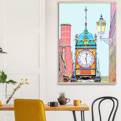 Chester Eastgate Clock Matte Paper Poster & Hanger