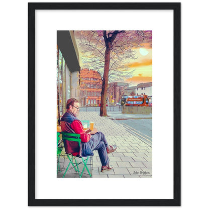 Outside Corner House Pub Chester Framed Print
