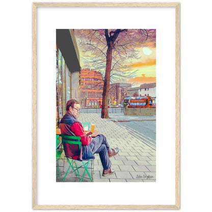 Outside Corner House Pub Chester Framed Print