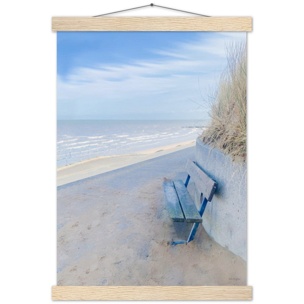 Prestatyn Beach Poster & Hanger