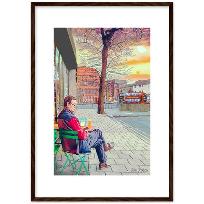 Outside Corner House Pub Chester Framed Print
